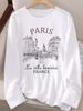 2025 Fashion Paris Letter Print Shirt Funny Gothic T Shirt Women's Casual Print Long Sleeve T-Shirt Crew Neck Top Tee Tshirt_ecoleips.com