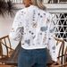 Women's Clothing Spring Elegant Women's Zipper Floral Print Long Sleeved Short Casual Jacket Coat_ecoleips.com