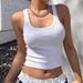 Women's Clothing New Style Small Vest Sling Inner Sleeveless Top Female Summer Wear Ins Trendy Hot Girl Short Pure Desire Bottoming Shirt T Shirt_ecoleips.com