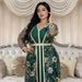 Muslim Suit Dress Spring New Sequin Ribbon Robe_ecoleips.com