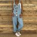 Women's Fashionable Casual Loose Fitting Suspender Jumpsuit plus Size Overalls Autumn/Winter Hot Selling European American Style_ecoleips.com