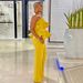 Women's Clothing New Solid Color Tube Top Elegant Wide Leg Pants Ruffles Personality Comfortable_ecoleips.com
