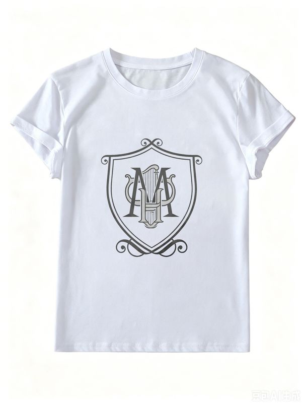 Women's Lightweight Cotton Tee, Casual Short Sleeve Top For Daily Comfort_ecoleips.com