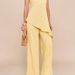 Women's Elegant Sexy Casual Strapless Ice Silk Pleated Solid Color Straight Leg Pants Set Import Clothing_ecoleips.com