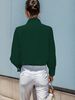 K Women's Shirt With Versatile Ruffle Edges, Elegant And Fashionable Business Shirt_ecoleips.com