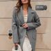 "Mid-Length Wool Coat For Women - Classic Winter Overcoat With Timeless Elegance, Warm & Stylish Outerwear"_ecoleips.com