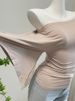 Sexy Summer Off Shoulder T Shirt Women Elegant Batwing Short Sleeve Cowl Neck Tops Korean Chic Tight Tshirt Lady Tees 2025 New_ecoleips.com