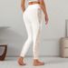 Women's Clothing Slim Lace Stitching Yoga Leggings High Waist Running Sports Fitness Clothes_ecoleips.com