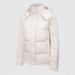 In Stock LU Style No Logo Puff Five-Grid Three-Proof 90 White Goose Hooded Down Women Short Puffer Jacket_ecoleips.com