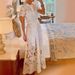 Women's Solid Color Lace Cardigan Casual Dress Single-Breasted European American Fashion Independent_ecoleips.com