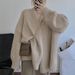 soft grey round neck sweater for men & women breathab cose blend casual pullover, streetwear ential_ecoleips.com