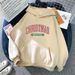 2024 New Fleece-Lined Thickened Women's Autumn Winter Printed Plus Size Loose Hooded Sweatshirt Slimming_ecoleips.com