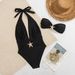 Women's Clothing Hard Cup Gathered Sexy High Waist Split Bikini Two Piece Swimsuit Female_ecoleips.com