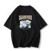 Factory Direct Sales Of Women's 2024 New Summer Loose Fitting Slim Fitting Trendy Short Sleeved T Shirt With Straight Shoulders And Pure Cotton._ecoleips.com