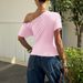 Diyun European And American Y2K Versatile Hot Girl Short-Sleeve Solid Color T-Shirt Women's Clothing 2026_ecoleips.com