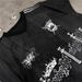 Unisex Dark Retro American Style Short Sleeve Summer Top Trendy Harajuku Style Women's Clothing Hot Sale_ecoleips.com