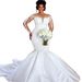 Women's Clothing Bridal Wedding Dress Long Sleeved Lace Mermaid Style Off Shoulder Fashion_ecoleips.com