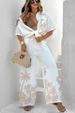Women's Clothing Leisure Cotton And Linen Short Sleeved Lapel Shirt Trousers Leisure Suit_ecoleips.com