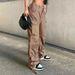 Women's Clothing Street Hip Hop Style Denim Work Trousers Casual Pants Trend_ecoleips.com