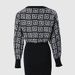 Spring Summer New Color Block Printed Knitted Commuter Dress Early Autumn_ecoleips.com