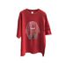 Women's Summer Printed Rabbit Cartoon Short Sleeve T-Shirt European Style Loose Fit Mid-Length Cotton Top_ecoleips.com