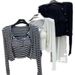Women's Korean Style Slim Fit Long Sleeve Cardigan Camisole Two Piece Casual Set Autumn New Thin_ecoleips.com