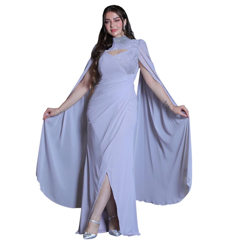 Party Dress Robe Fashionable Colorful Hot Diamond Dinner Dress_ecoleips.com