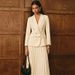 Women's Clothing Fashionable Temperament Jacket And Pleated Skirt Set Autumn/Winter Style_ecoleips.com