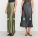 Luxury Acetate Mermaid Pencil Skirt – High-Waisted Slimming Mid-Length Tailored Skirt For Elegant Office & Evening Wear_ecoleips.com
