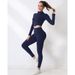 Women's Clothing Women's Slim Fit Quick Drying Sportswear Set European American Style Hip Lifting Breathable Fitness Yoga Wear_ecoleips.com