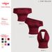 Spring/Summer Women's Halter Neck Tank Top With Pockets Fashionable Sexy Versatile Polyester Vest_ecoleips.com