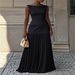 2027 Summer Fashion European-USA Style Women O-Neck Sleeveless Vest + Skirts Two-Piece Elegant Casual Sets S-2XL_ecoleips.com