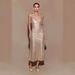 Women’s Clothing Glittery Look Fashion Sexy Deep V Neck Party Dance Sequined Suspender Dress Short Skirt Dress_ecoleips.com