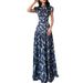 2026 Spring New Women's Clothing Cross-Border European And American Des Fashionable Elegant Loose Plant Print Long_ecoleips.com