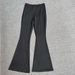 Women's High-Waisted Thin Base Flare High Elasticity Solid Color Sports Fitness Slightly Flared Yoga Long Pants_ecoleips.com