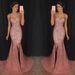 Women's Clothing new women's clothing sexy deep V suspender dress slim sequins slim long skirt_ecoleips.com