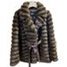 Women's Fashionable Faux Fur Coat With Notched Lapel, Winter Warm Elegant Outerwear For Office & Daily Wear (Brown, Grey, Beige)_ecoleips.com
