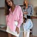 Women's Long Sleeved Striped Cardigan Coat Autumn Winter New Fashion Style Clothing_ecoleips.com