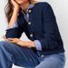 2026 Cross-Border European And American Autumn New Women's Solid Color Commuter Knitted Cardigan Casual Sweater_ecoleips.com