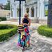 2025 New INS Internet Celebrity Same Style Printed Tie Vacation Casual Midi Skirt For Women_ecoleips.com
