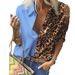 Aria Basics Aria Basics 2022 Autumn/Winter European And American Cross-border Women's Long-sleeve Printed Leopard Print Loose_ecoleips.com