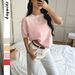 DiYun European And American Casual Vacation Atmosphere Long-Sleeve Women's Sweater 2025 Autumn/Winter_ecoleips.com