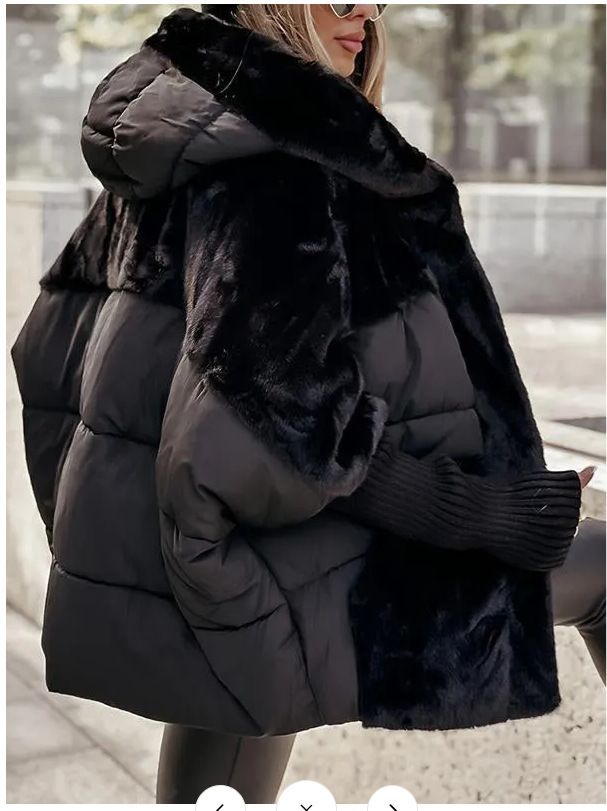 2025 Cross-Border European And American Hot Sale Autumn Winter Women's Loose New Style Patchwork Down Cotton_ecoleips.com