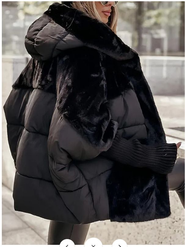 2025 Cross-Border European And American Hot Sale Autumn Winter Women's Loose New Style Patchwork Down Cotton_ecoleips.com
