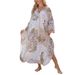Women's Clothing Women's Cotton Beach Cover Up Casual Loose Sun Protection Bikini Robe Style For Vacation For Formal & Casual For Women_ecoleips.com