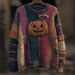 Women's Clothing Autumn And Winter V Neck Top Casual Drop Shoulder Women's Sweatshirt Imitation Wool_ecoleips.com