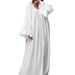 Aria Basics Aria Basics Cross-Border European And American Early Autumn High-End French Style Lazy Long Robe Women's Homewear Solid Color Loose_ecoleips.com
