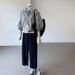 So Korean Style! High-End Feel, Super Beautiful, Unique And Chic, Fashionable Niche Design, Blue Two-Piece_ecoleips.com