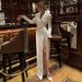 Women's Clothing New Party Dress Skirt Female High Grade V Neck Long Sleeved Temperament High Waist Slit French Dress_ecoleips.com