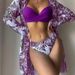 Women's 3-Piece Bikini Set – Sexy Swimwear With Cover-Up, Adjustable Underwire & Quick-Dry Fabric (Multiple Colors/Prints, S-Xl)_ecoleips.com